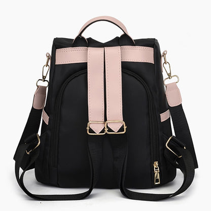 Willstar Backpack Women Casual Bag Backpack School Fashion School Anti-Theft Waterproof Nylon Multifunctional Large Capacity Shoulder Bag for Travel